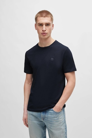 Hugo Boss Erkek T-shırt 50508584-404 50508584-404 Lacivert Lacivert
