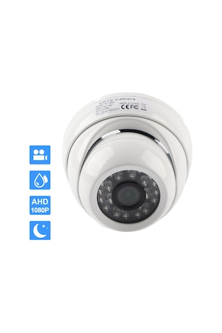 Geeroyoo 2mp 1080p Ahd/tvı/cvı/cvbs 4-in-1 Kameralar, 20-30m İnfrafed Gece Görüşü, Ip66 Su Geçirmez, Metal Kasa Güvenlik Kamerası