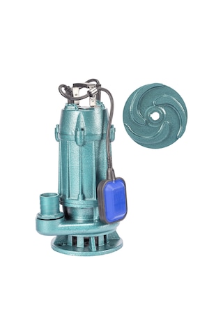 Varan Wqd 5-15-0.75f Açık Çarklı Foseptik Dalgıç Pompa 1 Hp/ 0.75 Kw, Monofaze 220 V, 15 Mss, 20 M3/h