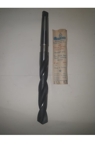 Mors Konik Saplı Matkap Ucu 19mm Dın 345