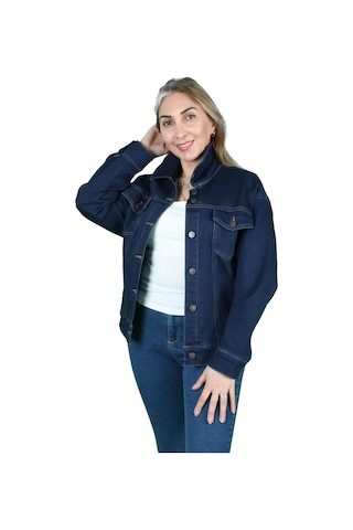 Kadın Şardonlu Kot Ceket 001