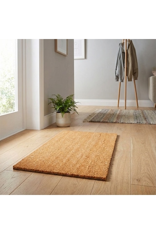Ekol Pvc Tabanlı Düz Koko Paspas 21ek Kahverengi 30 x 50 CM