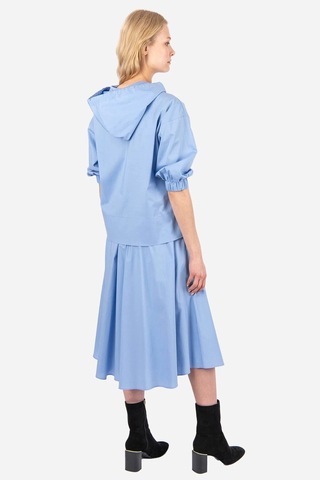 Kadın Çiçek Işlemeli Rahat Kesim Takım Frn6000 Mavi