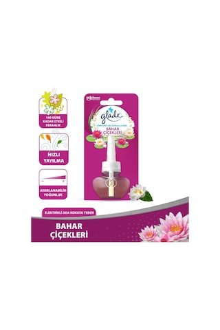 Glade Bahar Çiçekleri Elektrikli Oda Kokusu Yedek