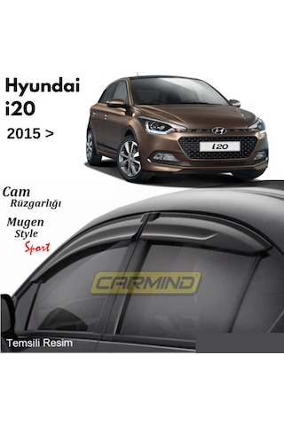 Hyundai I20 Mugen Cam Rüzgarlığı 2015-2019