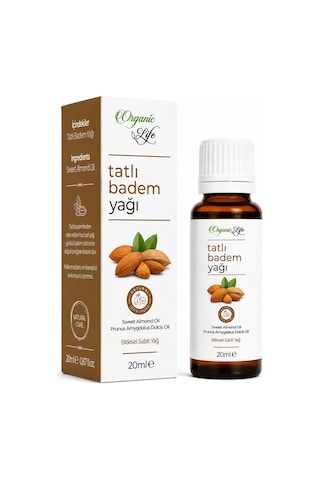 Tatlı Badem Yağı 50 Ml - Saç, Kaş, Kirpik Ve Cilt Bakım Yağı
