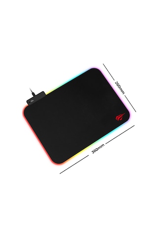 Havit MP901 Siyah Rgb Ledli Gaming Mouse Pad Siyah