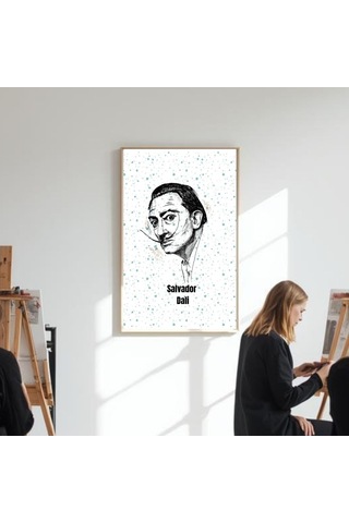 Besay Dali Sürreal Sanat Duvar Posteri-modern Sanat Estetik Dekoratif A2 Çerçevesiz