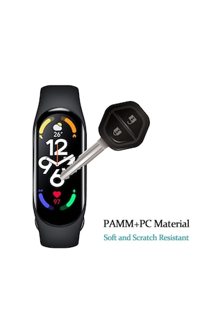 Xiaomi Mi Band 8/mi Band 9 Uyumlu Ekran Koruyucu Nano Esnek Cam Tam Kaplayan Ppm