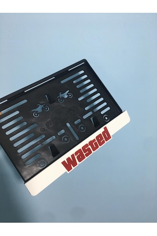 Wasted Pleksi Motor Plakalığı