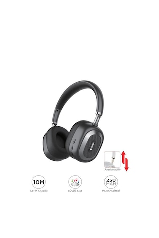 Torima HD70 Bluetooth Kulaklık Kulak Üstü Kablosuz Kulaklık