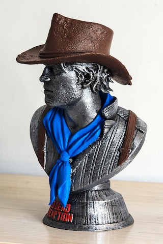 Red Dead Redemption Arthur Morgan Büst Figürü 15 Cm Koleksiyon Büst