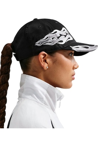 Nike Club Structured Og Flame Cap Black Unisex Şapka Siyah Ih9258-010