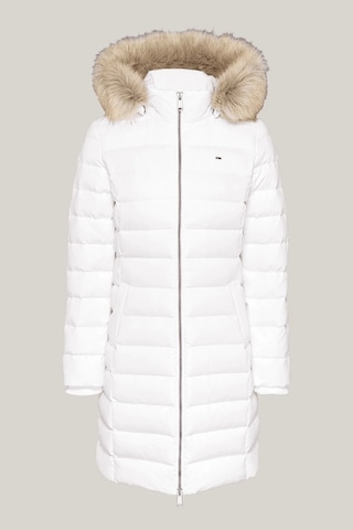 Tjw Essentıal Hooded Down Coat Beyaz