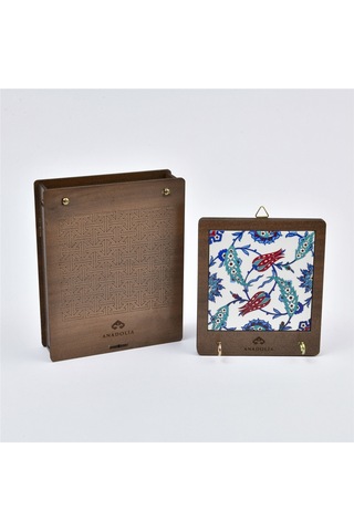 Anadoliamağazacılık Çini Serisi Lale Ve Sümbül Seramik Dekoratif Askılık Diğer