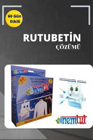 Nem Alıcı Rutubet Giderici Koku Giderici Küf Ve Korozyon Önleyici 1 Kg 1 Kutu 2 Paket