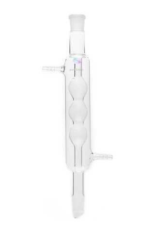 Cam Soğutucu Bullu - 200 Mm - Allihn Çift Şilifli - 29/32 - 29/32