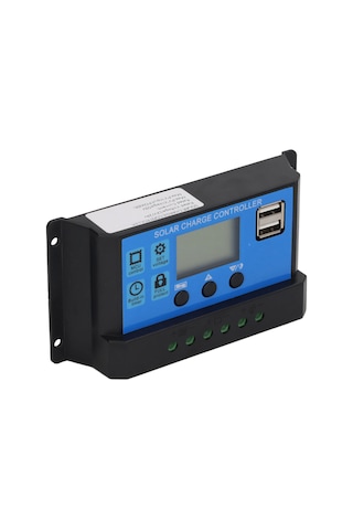 Yaozixa 12v/24v Mppt Güneş Paneli Kontrolörü 100a - Lcd Ekranlı, Çift Usb Çıkışı, Çoklu Koruma Özellikli Güneş Şarj Regülatörü