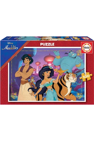 Educa Çocuk Puzzle 100 Parça Aladdin 18639