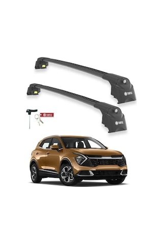 Turtle Kia Sportage Nq5 2022-2025 Ara Atkı Air2 Siyah