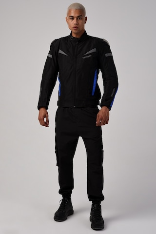 Prohel Colombia Hörgüçlü Motosiklet Montu Mavi - Siyah