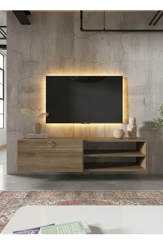 Resital Tv Ünitesi S1244-2 Ceviz Ceviz