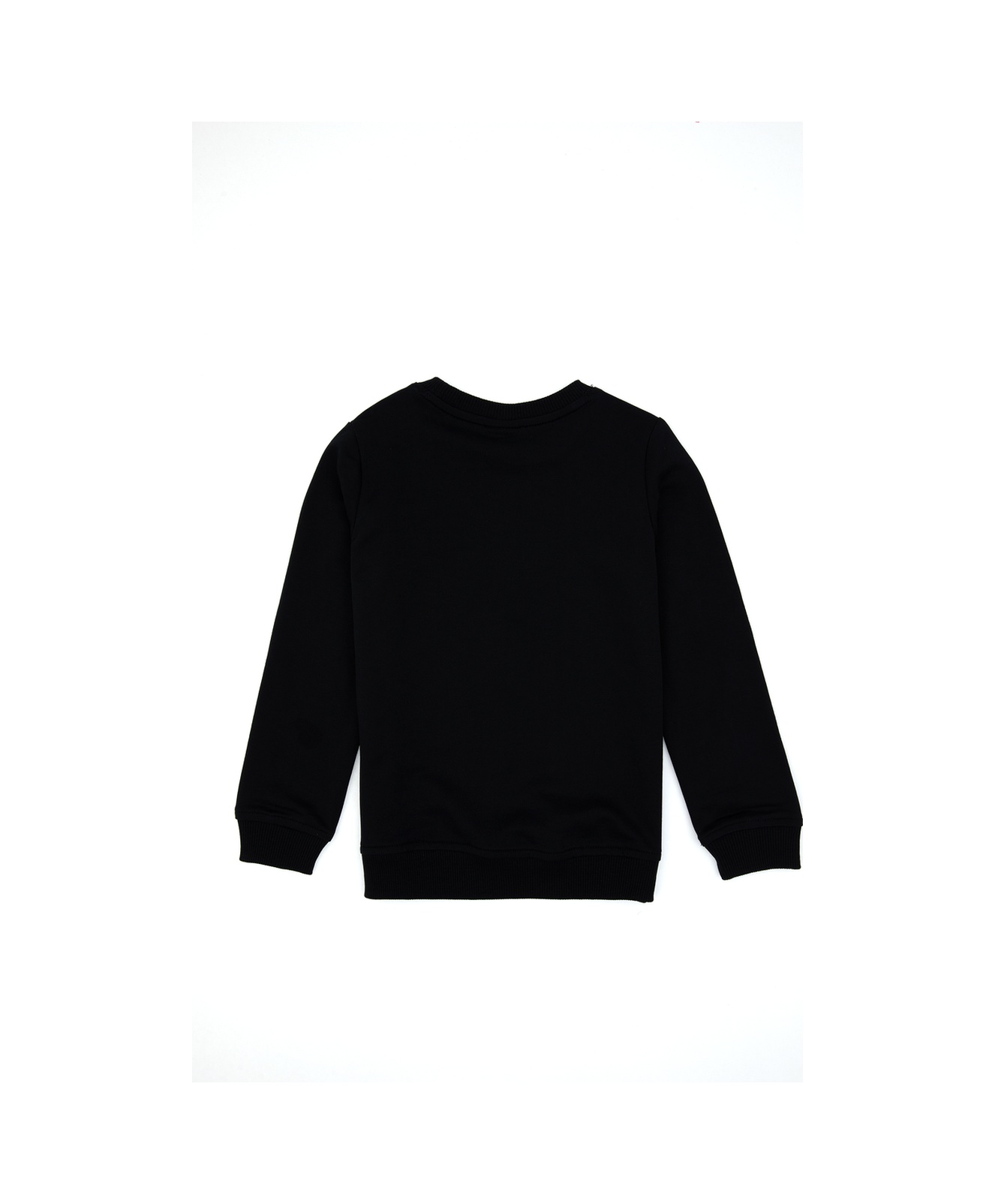 U.S. Polo Assn. Erkek Çocuk Siyah Basic Bisiklet Yaka Sweatshirt 50307801-VR046