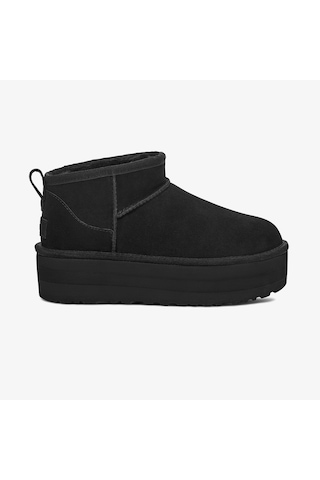 Ugg Classic Ultra Mini Platform Kadın Siyah Bot Düz 1135092 Siyah