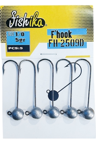 Fishika 2509 1/0 5gr Jig Head