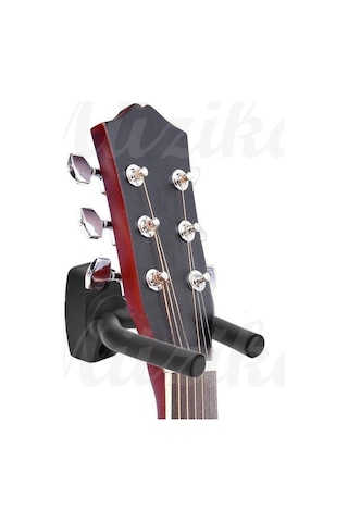 Gitar Bağlama Ukulele Duvar Askısı Standı + Dübel Ve Vida Dahil