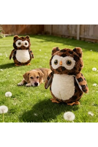 Baykuş Peluş Oyuncak Açık Kahverengi Baykuş Peluş Oyuncak Açık Kahverengi