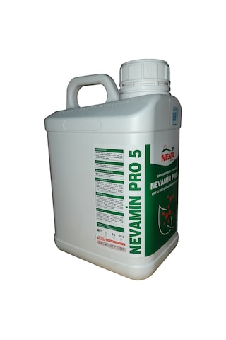 Nevamin Pro5 Npk'lı Sıvı Organomineral Gübre 5 Litre