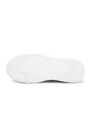 Mario Valentino Kadın Hakiki Deri Siyah Sneakers & Spor Ayakkabı 1040 91v1311 Bn Ayk Y25 Black/gunmetal Siyah