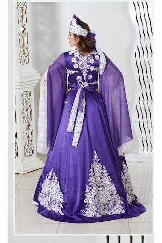 Ceyyiz 5 Parça Bindallı Kına Elbisesi Yaz Güneşi