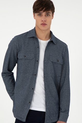 U.s. Polo Assn. Erkek Lacivert Gömlek Örme 50299645-vr033 Lacivert