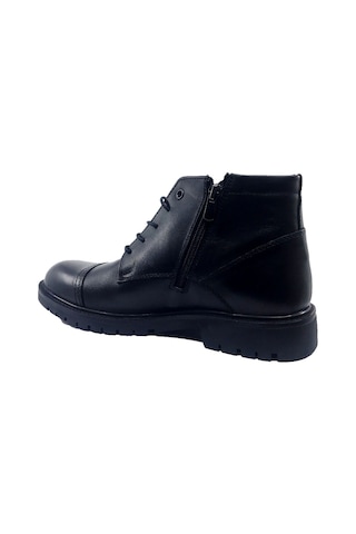 James Franco 430 Siyah Günlük Erkek Deri Kürklü Bot