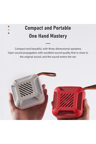 Yifomall Sıcak Renkli Bluetooth Hoparlör - Su Geçirmez, Süngerli, Mikrofonlu, 36 Saat Çalma Süresi, Dışarıda Ve Evde Kullanım, G5 Modeli