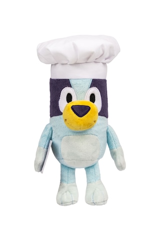 Bluey Pelüş Figür - Aşçı Bluey 23 Cm Çok Renkli