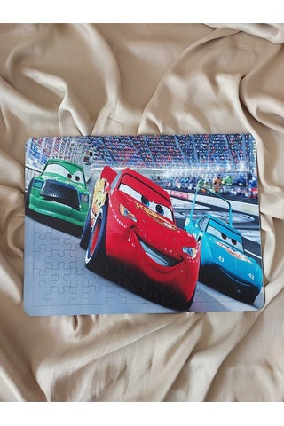 Ahşap Çocuk Puzzle Arabalar Mobilya