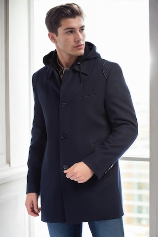 Plt9335 Dewberry Erkek Palto-lacivert Lacivert