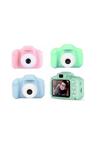 Dijital - 235 - Fotoğraf Makinesi Çocuk Mini 1080p Hd - Csmo-tex - Kaliteli Renkli