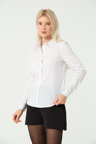 Basic Gömlek Beyaz Beyaz