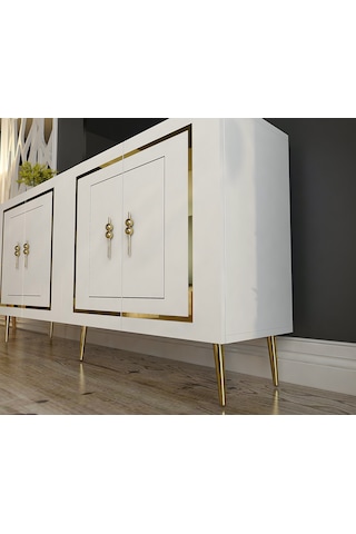 Pıeroct Kb150 Konsol Beyaz-altın