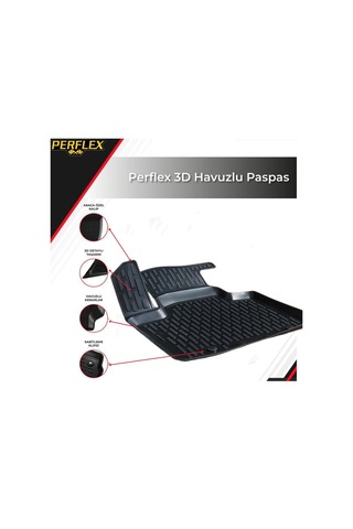 3d Paspas Siyah Hyundaı Tucson 2015+
