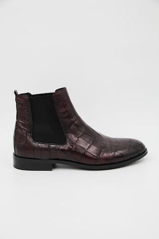 Luciano Bellini Bj3001 Reptil Erkek Klasik Bot - Bordo-bordo Bordo