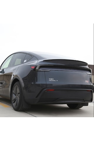 Tesla Model Y Juniper İçin Uyumlu Spoiler Piano Black