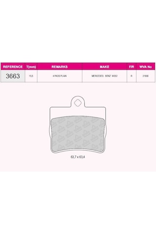 Beşer Fren Balata Arka C Serısı W202 C 200 1993-2000/ W202 C 180 1993-2000/ W202 C 200 Cdı 1993-2000/ W202 C 220 1993-2000/ W202 C 200 D 1993-20 Beşer Fren Balata Arka C Serısı W202 C 200 1993-2000/ W202 C 180 1993-2000/ W202 C 200 Cdı 1993-2000/ W202 C 220 1993-2000/ W202 C 200 D 1993-20