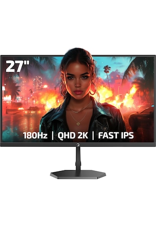 Gamepower Kaze Q80 27'' Flat Fast Ips 180hz 0.5ms Qhd 2k Gaming Monitör  Ölü Piksel Garantili