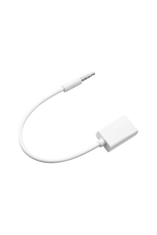 3,5 Mm Erkek Aux Ses Fişi Jakından Usb 2.0 Dişi Dönüştürücü Kablo Kordonu Akıllı Telefon Cep Telefonu İçin Araç Mp3 - Kaiyi