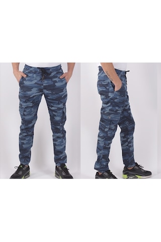 Bel-Paça Lastikli,Cepli Kamuflaj Pantolon-91000-1